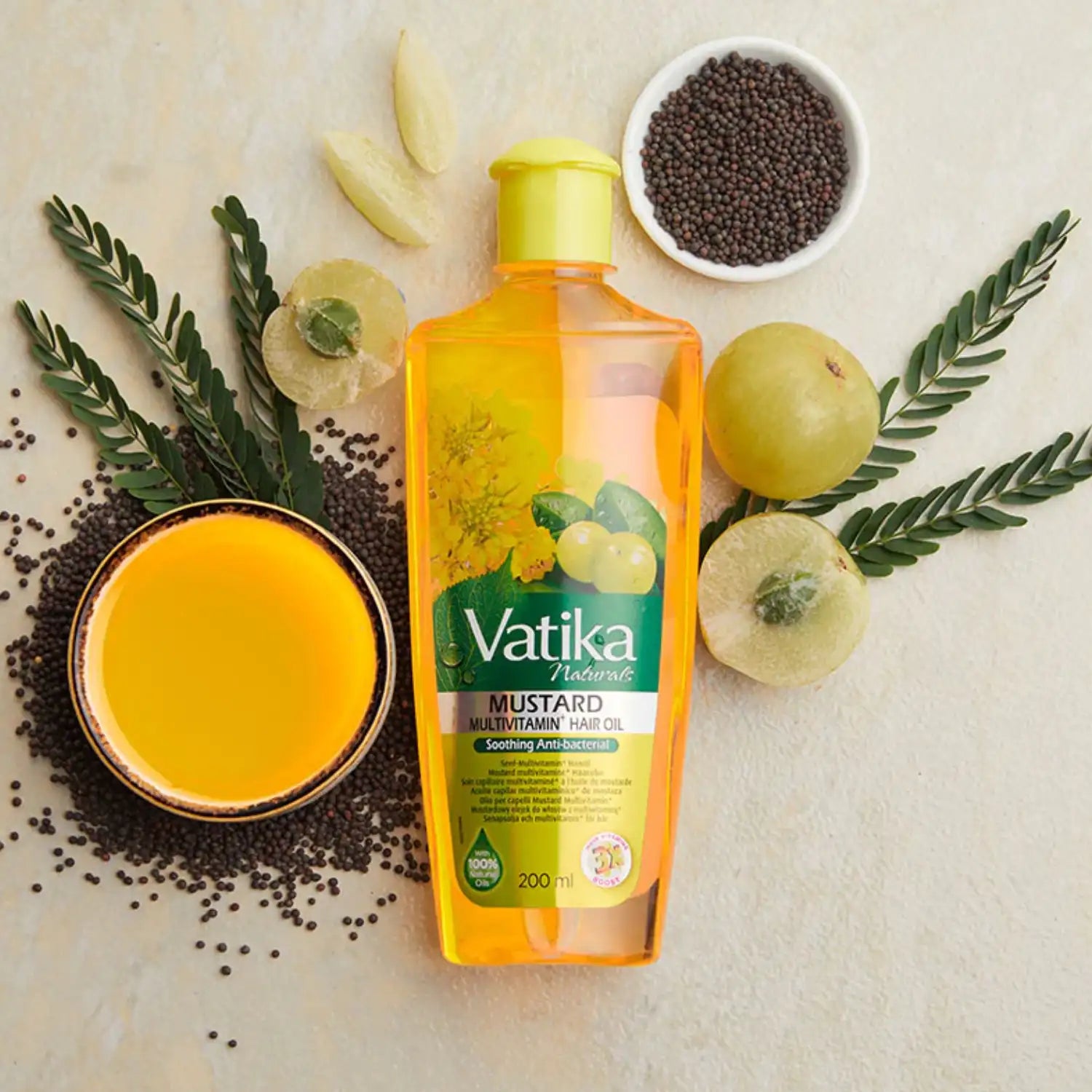 Vatika Mustard Haaröl Senfhaaröl 200ml Vatika | Oriental-Style