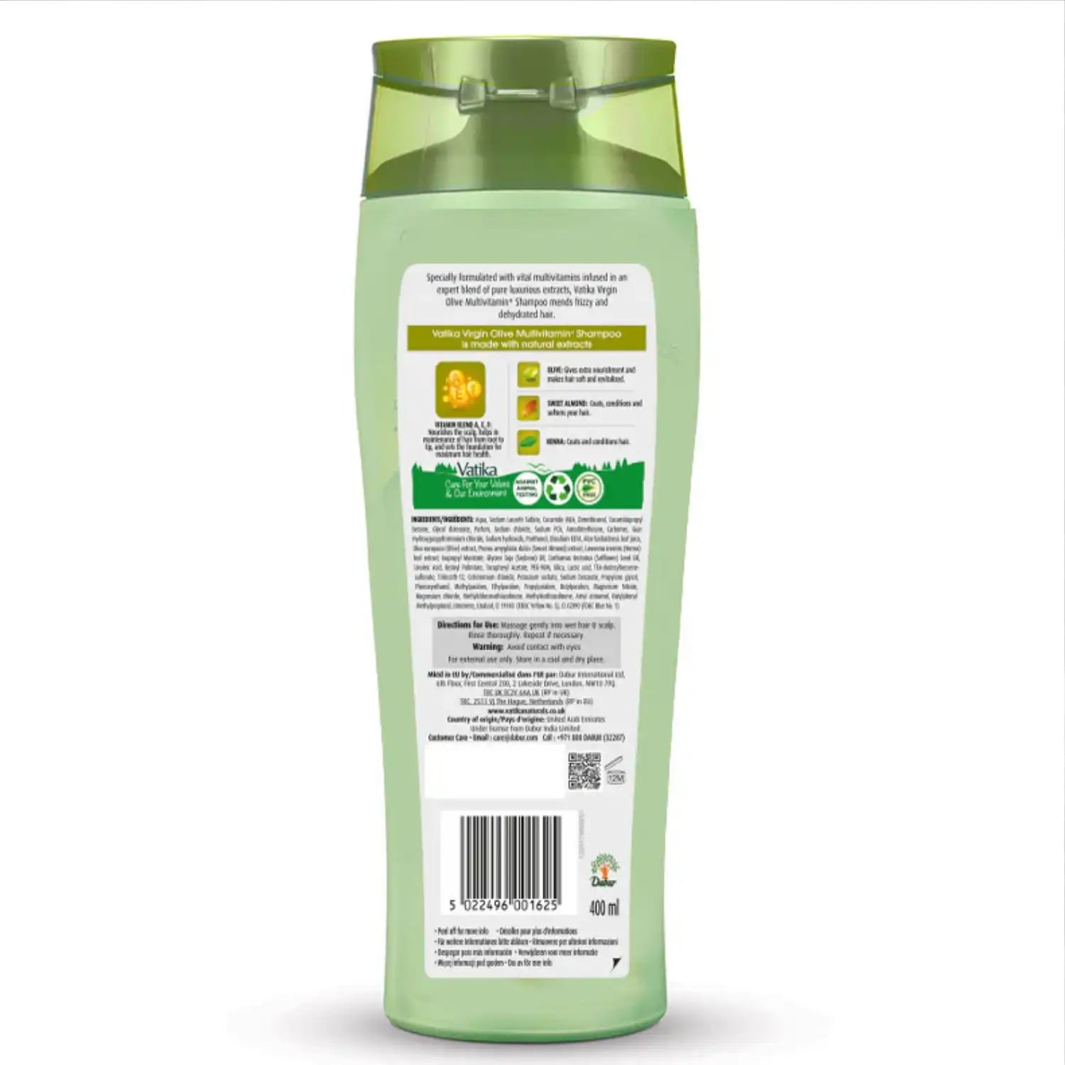 Vatika Naturals Multivitamin Olive Shampoo (400 ml) Vatika | Oriental-Style