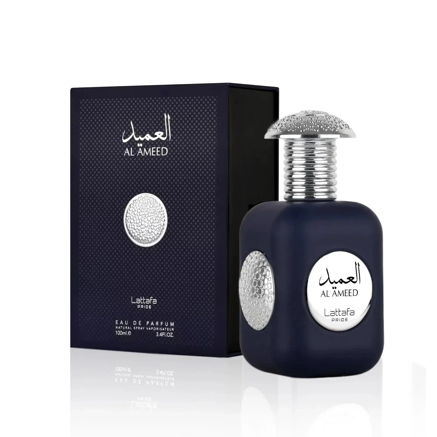 Al Ameed Lattafa Eau de Parfum Flakon und Verpackung 100ml