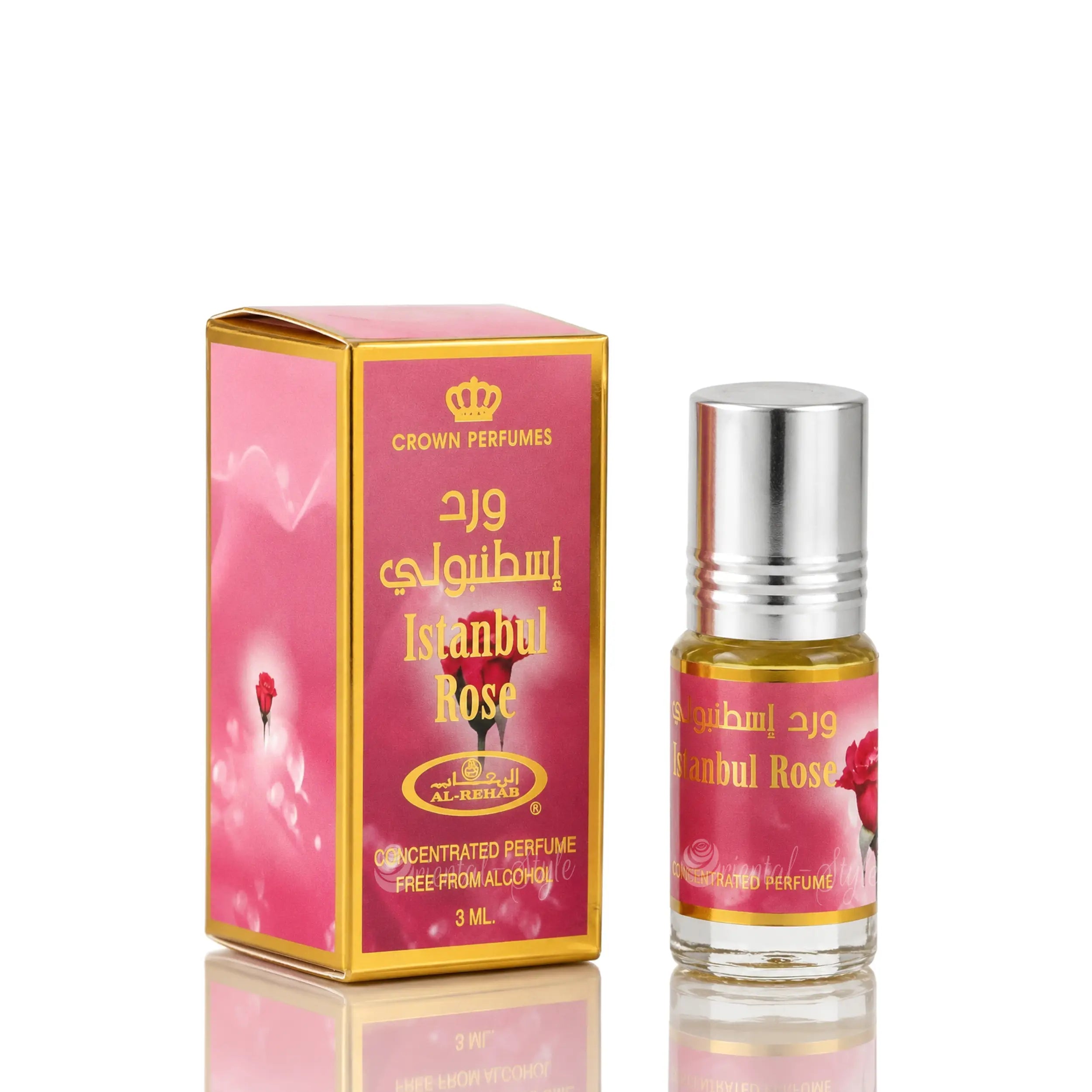 Al Rehab Istanbul Rose Parfümöl 3ml Al Rehab | Oriental-Style