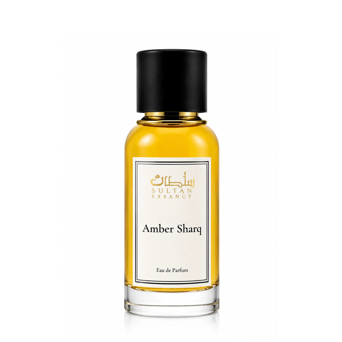 Amber Sharq von Sultan Essancy im Glasflakon, unisex Eau de Parfum mit Amber, Oud, Weihrauch, Zimt und Labdanum.