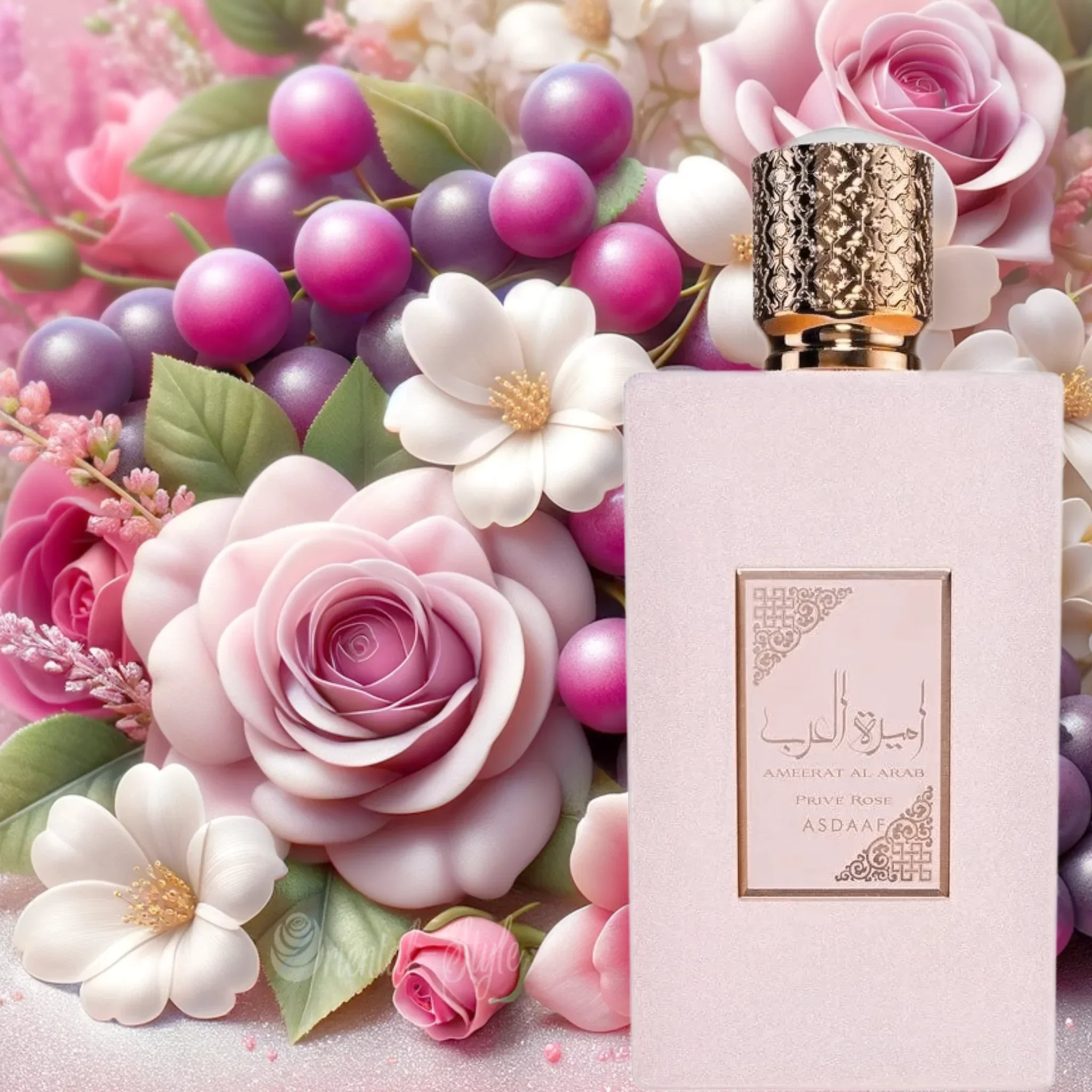 Ameerat Al Arab Prive Rose Lattafa fruchtig-blumiger Duft