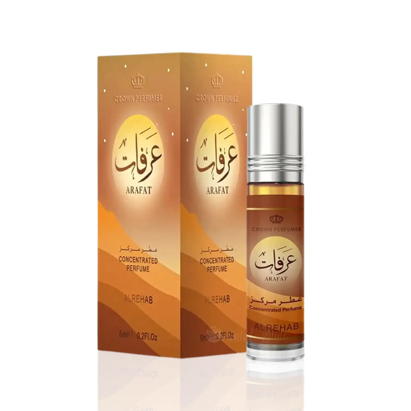 Al Rehab Arafat concentrated perfume oil 6ml – floral oriental rose scent with amber and musk