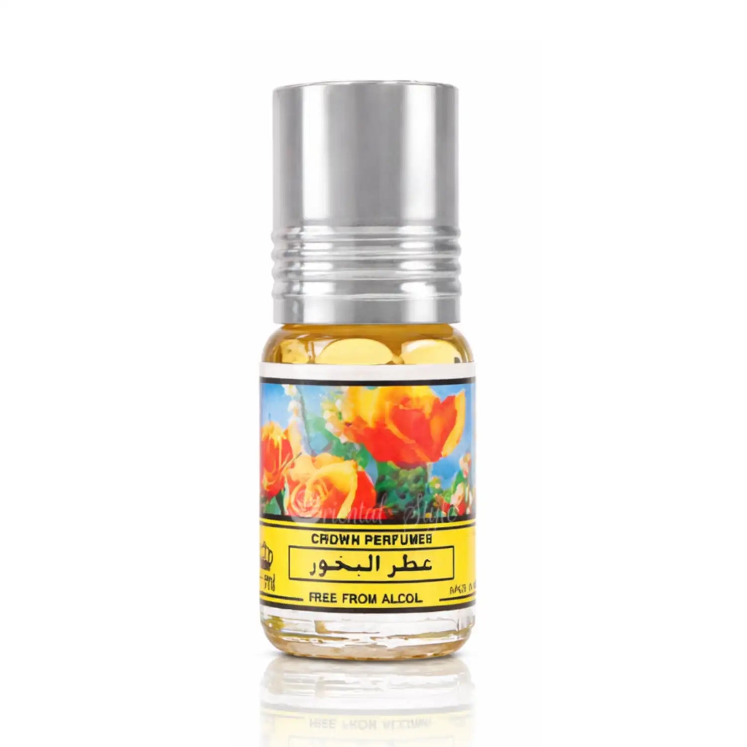 Al Rehab Attar Al Bakhour Perfume Oil 3ml bottle