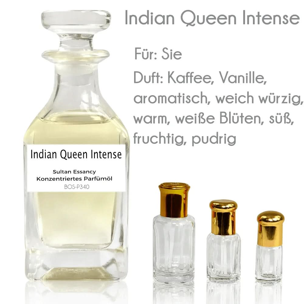 Parfümöl Indian Queen Intense - Attar Parfüm ohne Alkohol – Duft von Sultan Essancy | oriental - style.de