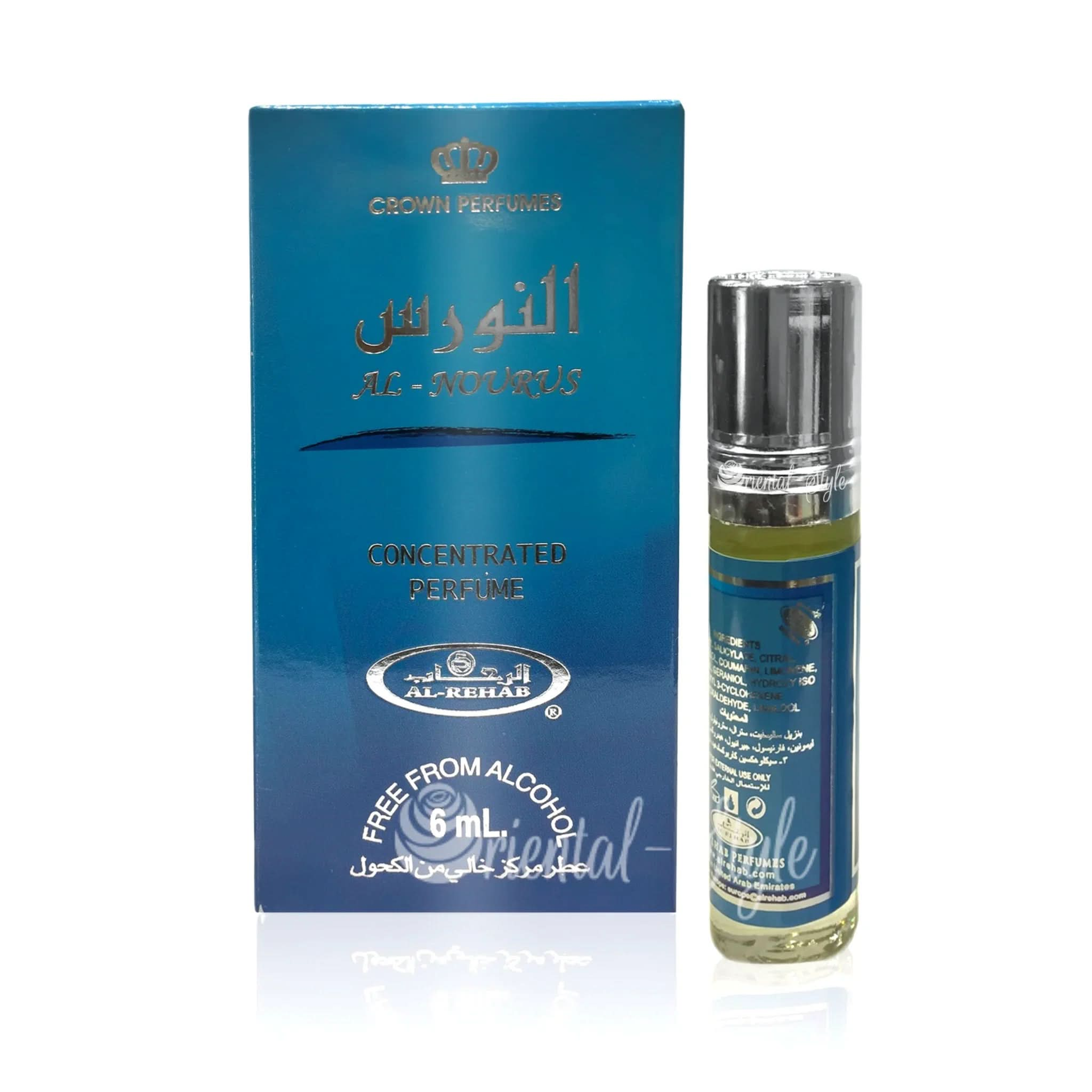 Al Rehab Al Nourus Men Perfume Oil 6ml