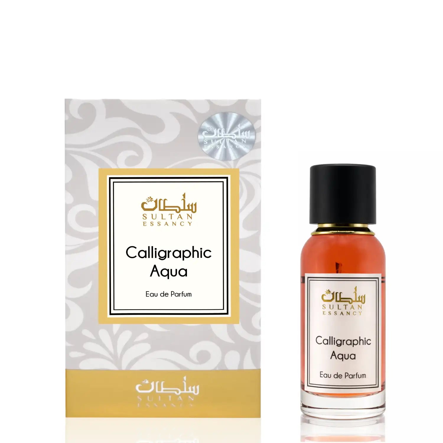 Calligraphic Aqua Eau de Parfum mit Flakon und Verpackung