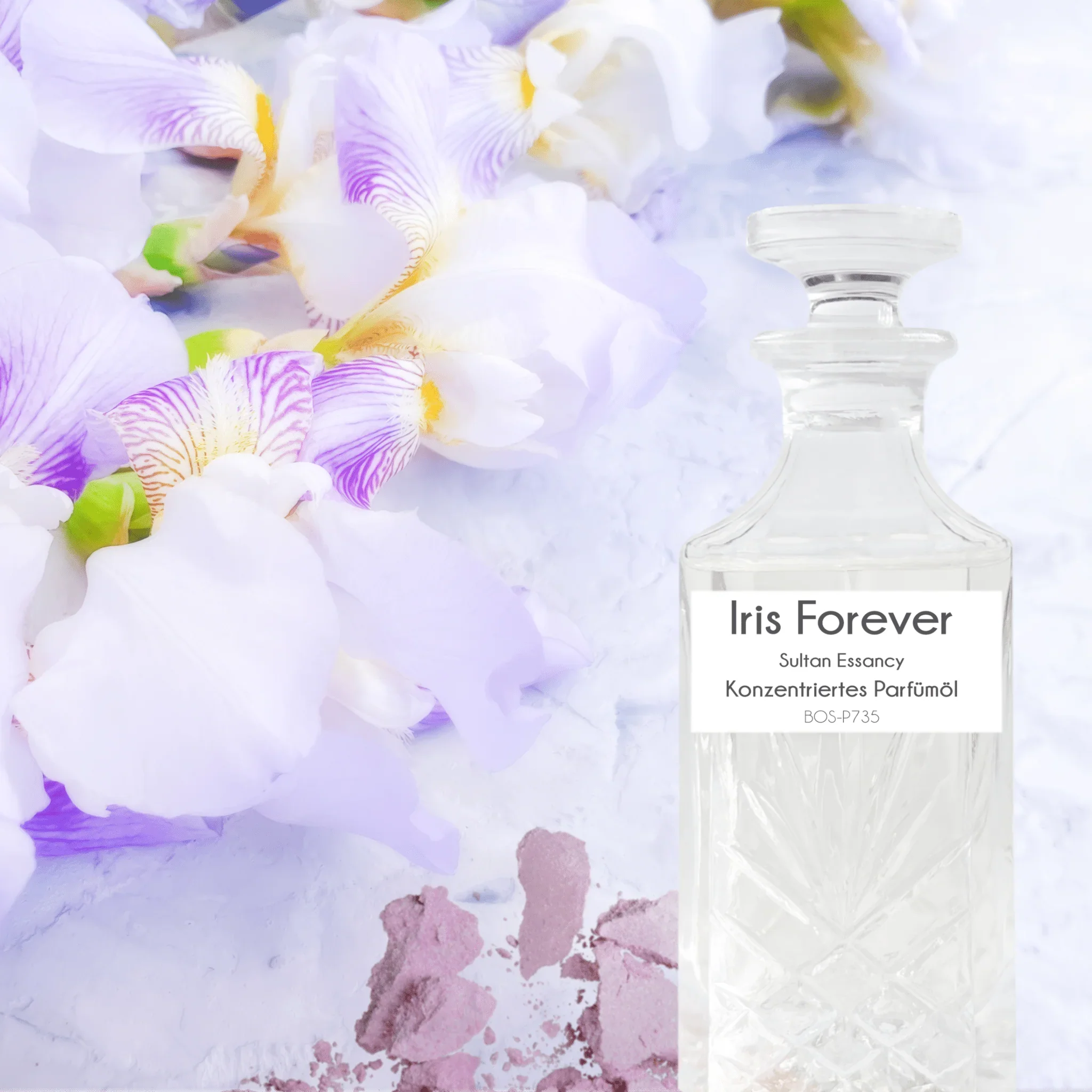 Konzentriertes Parfümöl Iris Forever Parfüm ohne Alkohol – Duft von Sultan Essancy | oriental - style.de