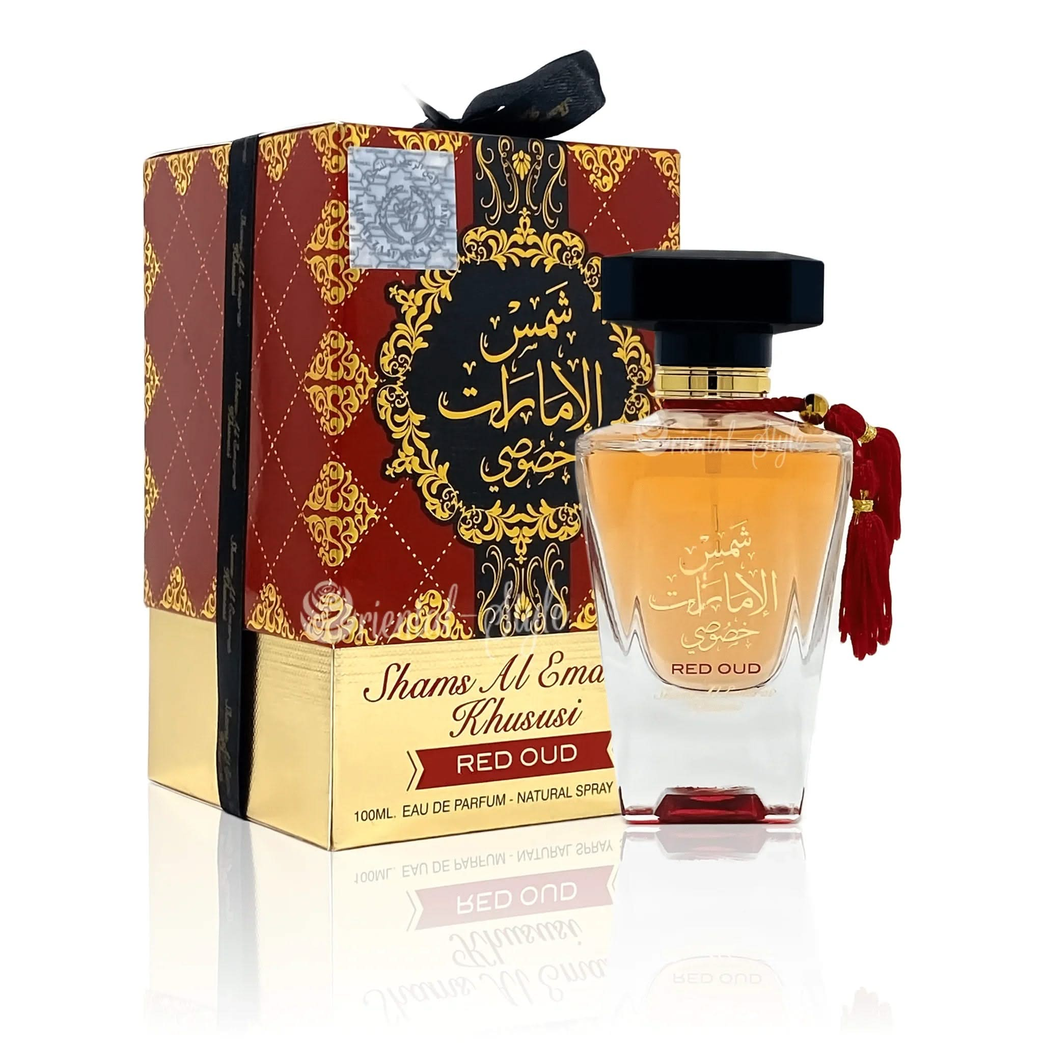 Parfüm Shams Al Emarat Khususi Red Oud Eau de Parfum 100ml Ard Al Zaafaran Spray – Duft von Ard Al Zaafaran Perfumes | oriental - style.de