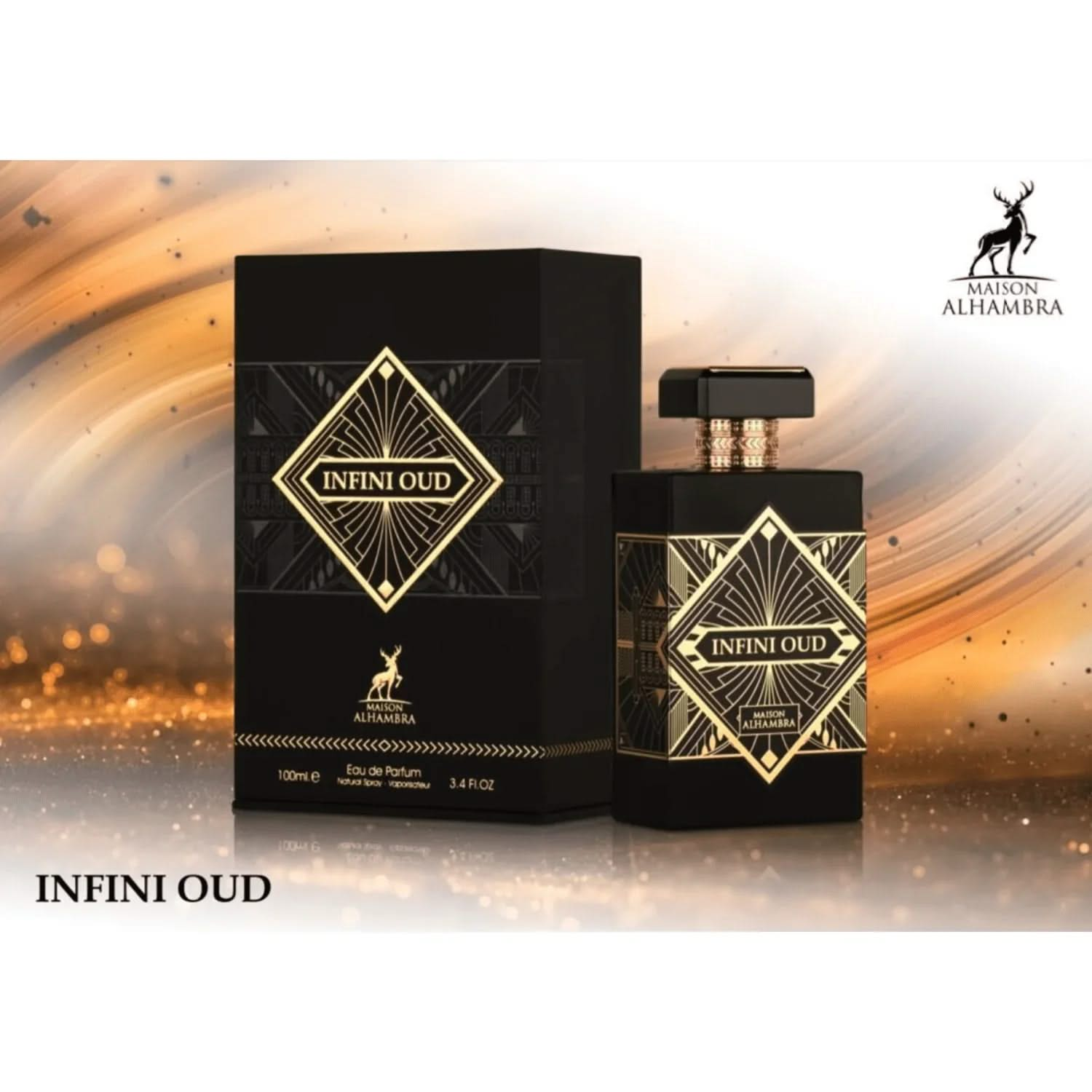 Parfüm Infini Oud Maison Alhambra Eau de Parfum Spray 100ml – Duft von Lattafa Perfumes | oriental - style.de