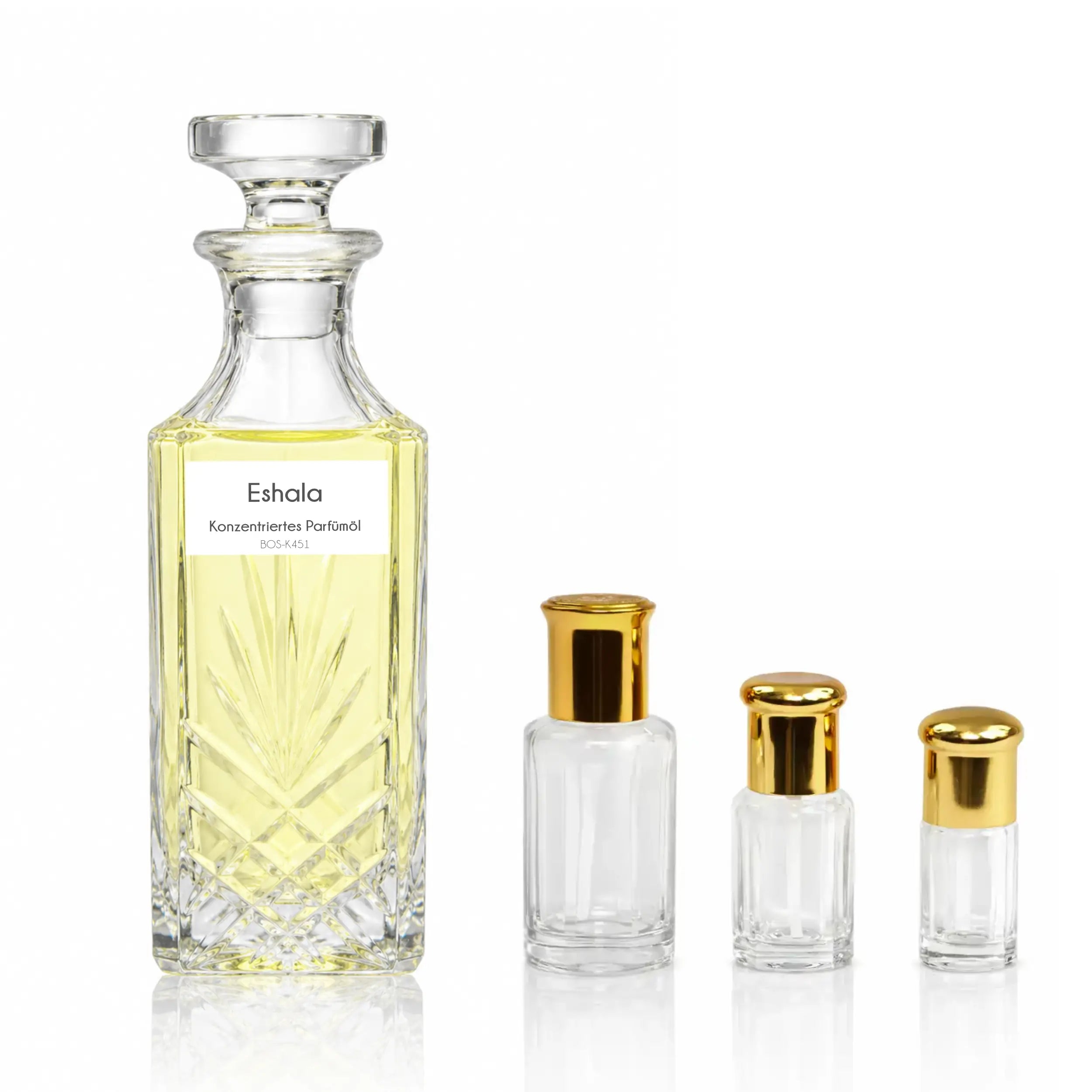 Eshala Parfümöl von Sultan Essancy für Damen und Herren, süß-floraler Duftzwilling mit türkischer Rose, Karamell, Vanille, Tonkabohne und rosa Pfeffer