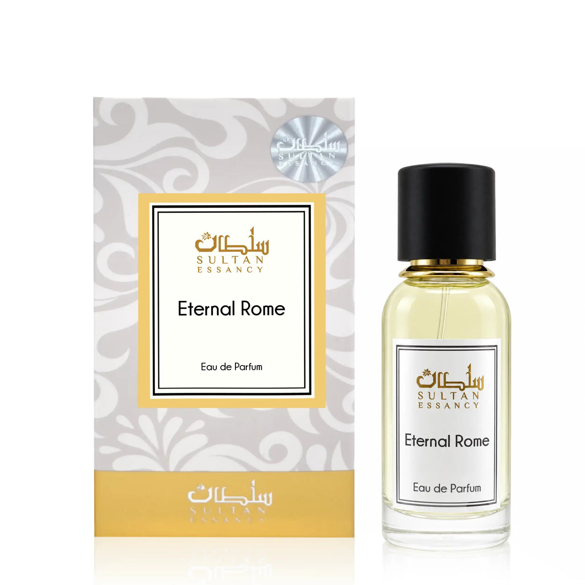 Eternal Rome Sultan Essancy Herren Eau de Parfum mit Flakon und Verpackung