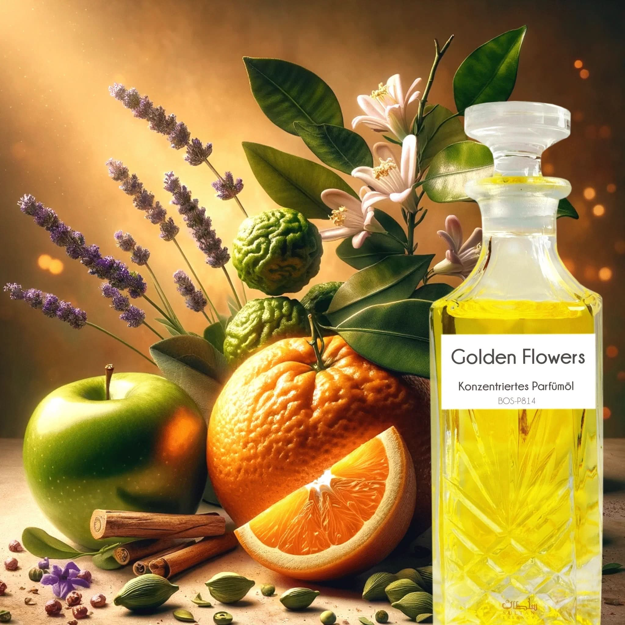 Parfümöl Golden Flowers - Parfüm ohne Alkohol – Duft von Sultan Essancy | oriental - style.de