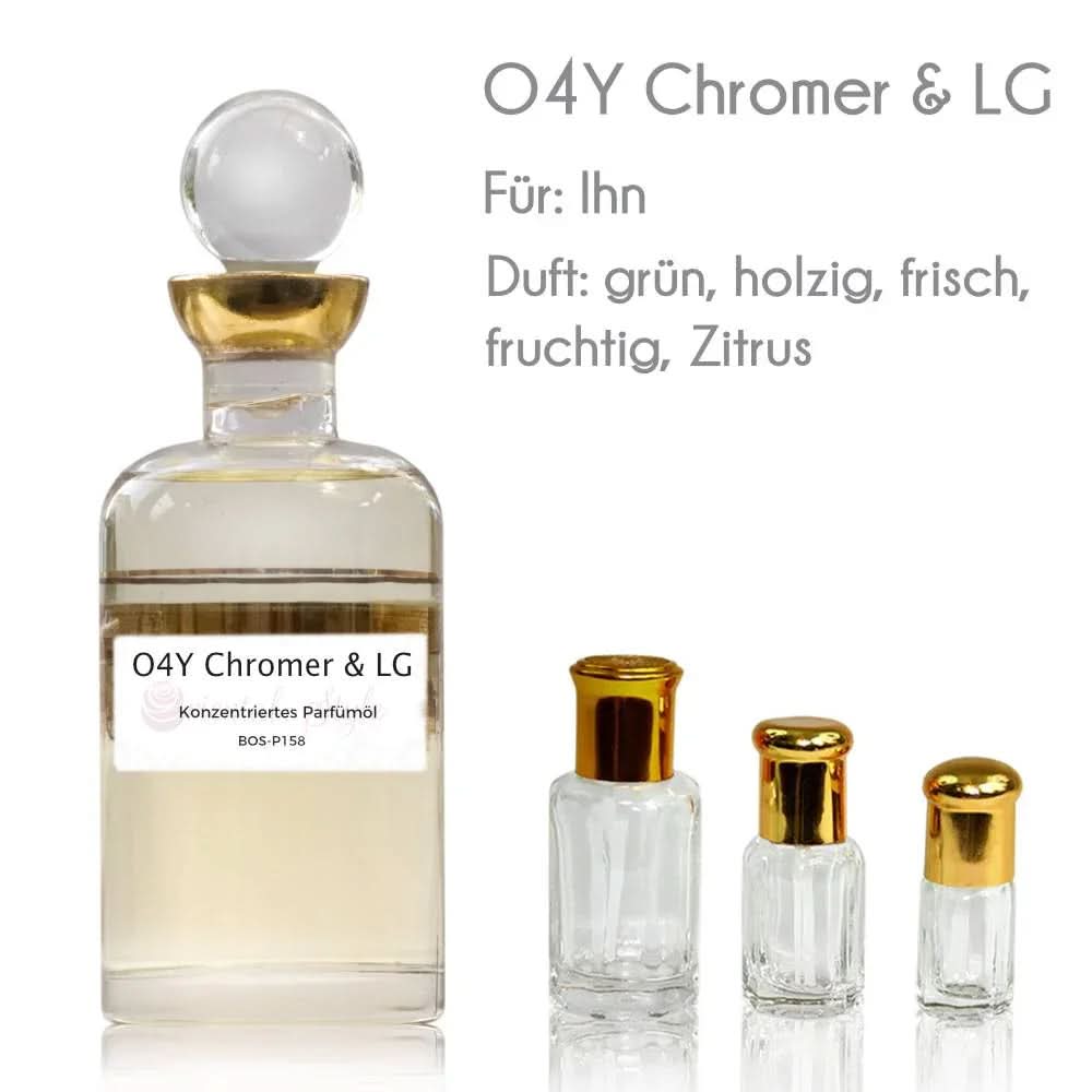 O4Y Chromer & LG Parfümöl - Parfüm ohne Alkohol – Duft von Sultan Essancy | oriental - style.de