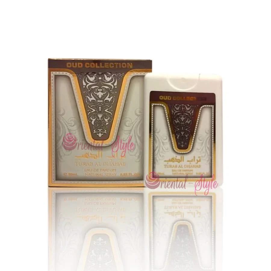 oud collection turab al dhahab pocket spray ard al zaafaran nolog
