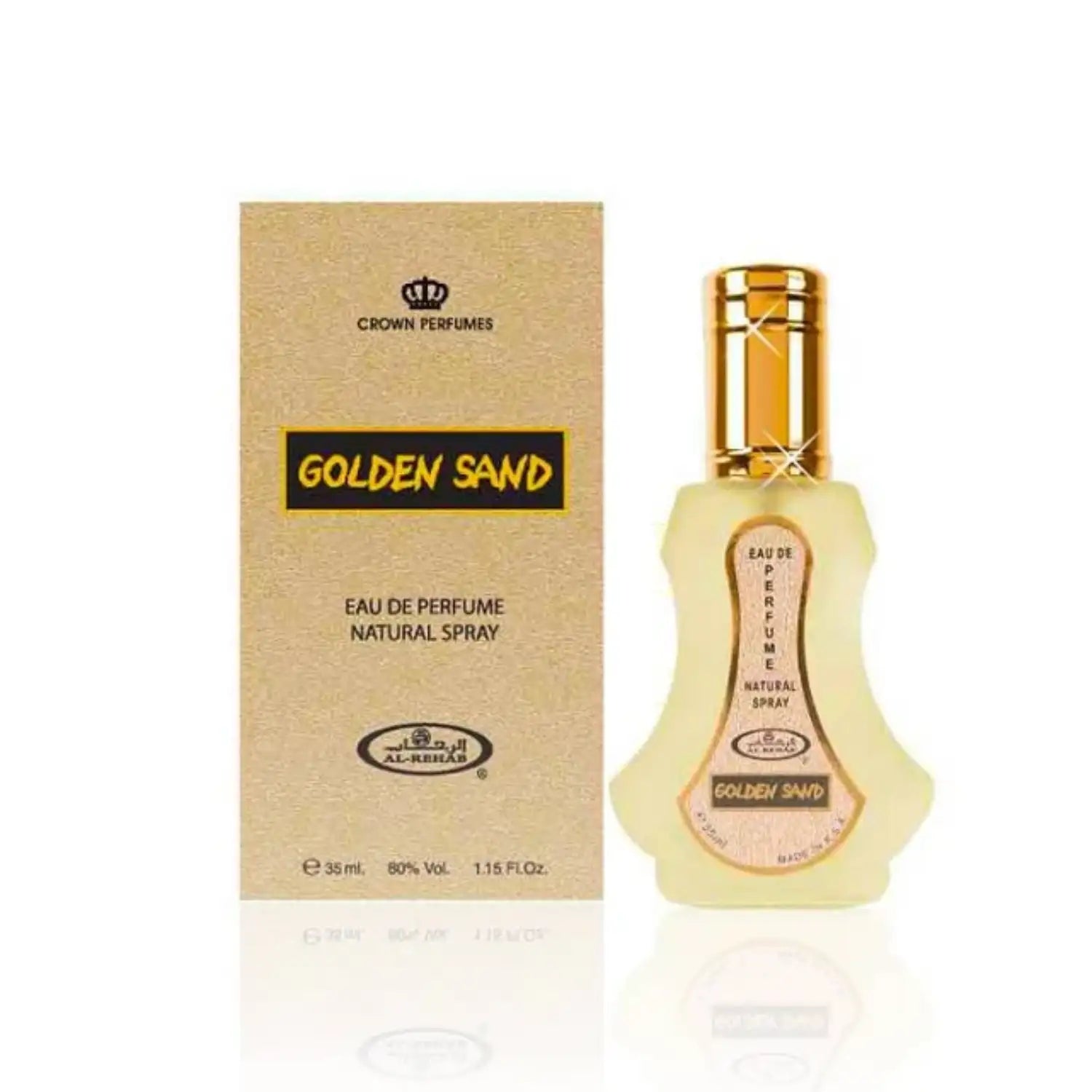 Golden Sand Eau de Parfum 35ml by Al Rehab Vaporisateur/Spray