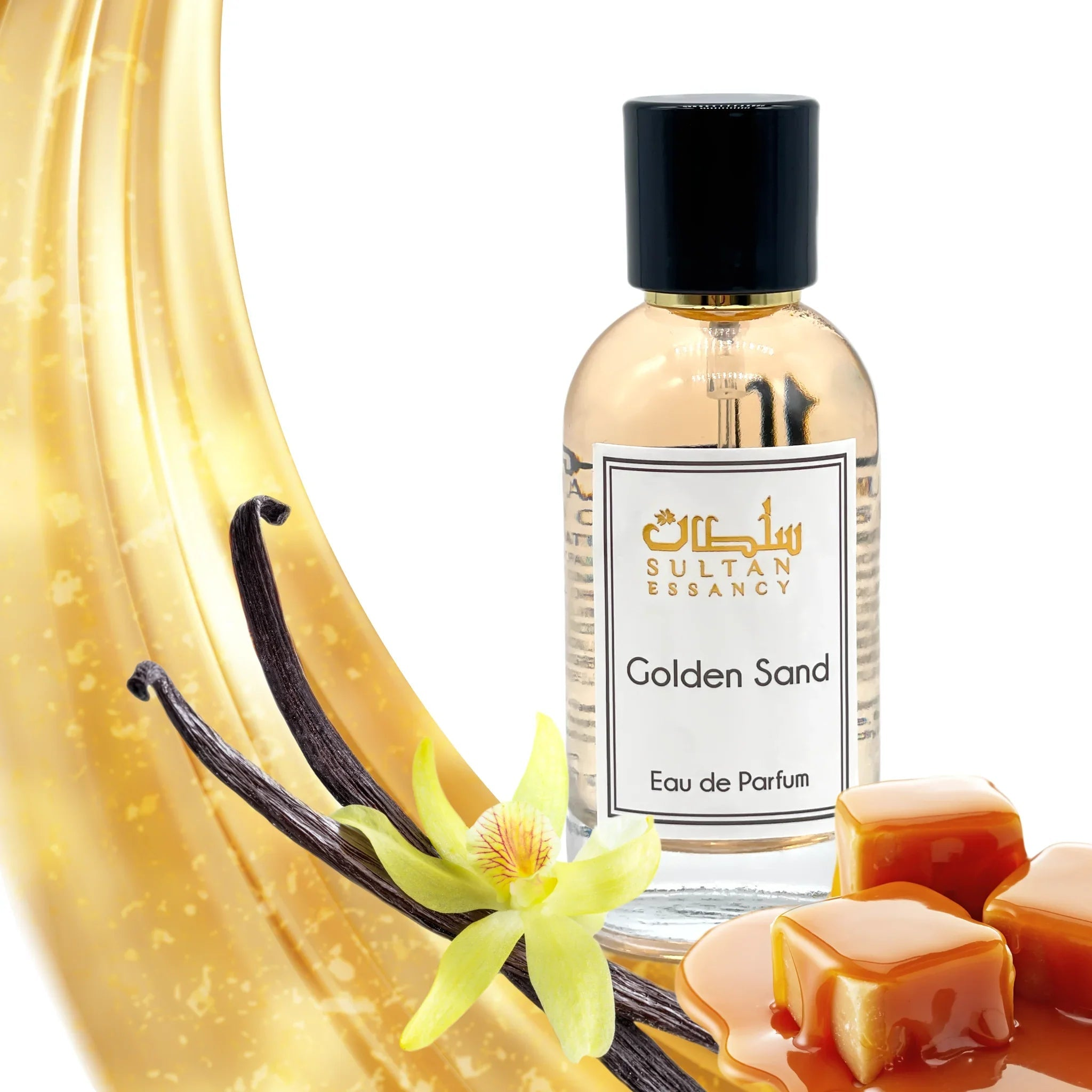 Golden Sand Flakon von Sultan Essancy mit Vanille und Karamell
