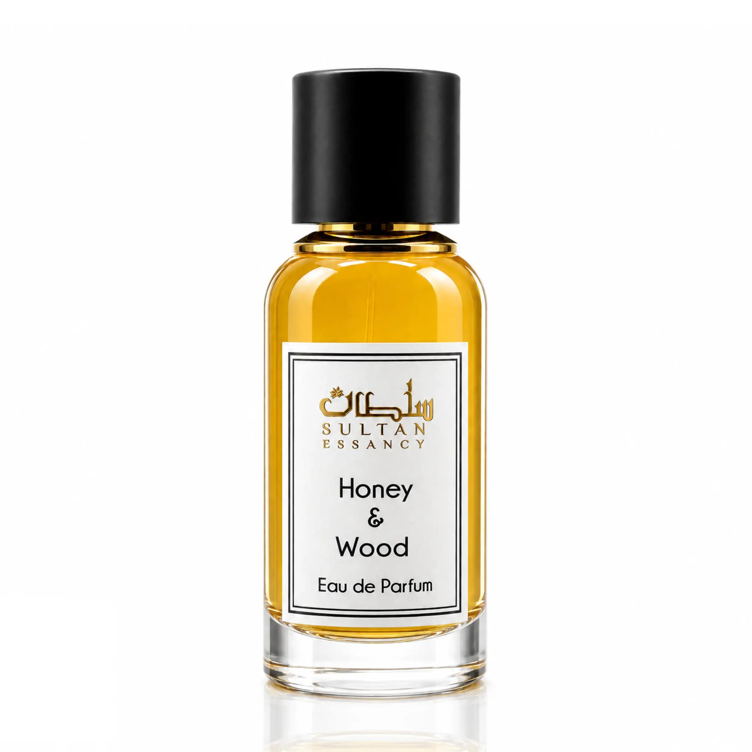 Honey & Wood Sultan Essancy Eau de Parfum im goldenen Glasflakon