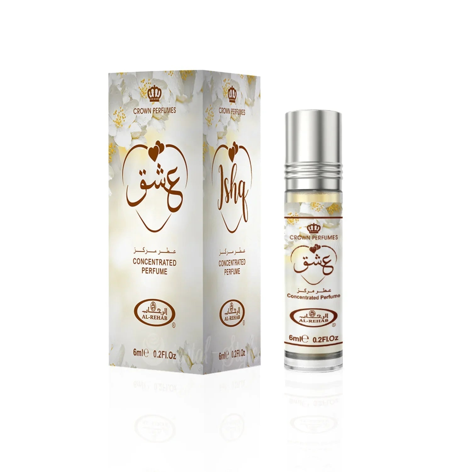 Ishq Parfümöl von Al Rehab mit Jasmin und Ylang-Ylang