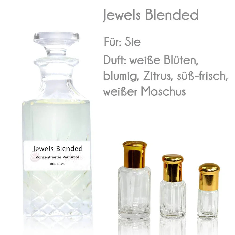 Jewels Blended Parfümöl - Parfüm ohne Alkohol Sultan Essancy | Oriental-Style