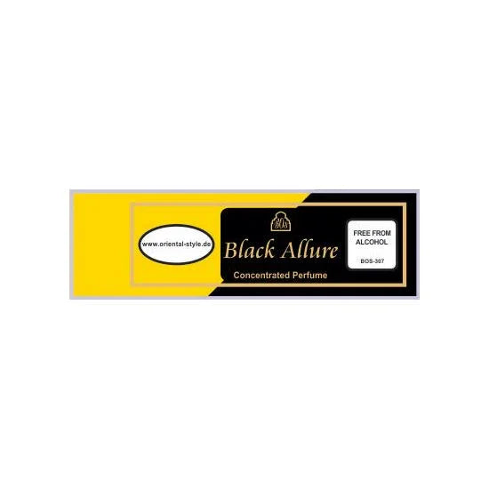 Black Allure Parfümöl mit schwarzer Orchidee und Patchouli