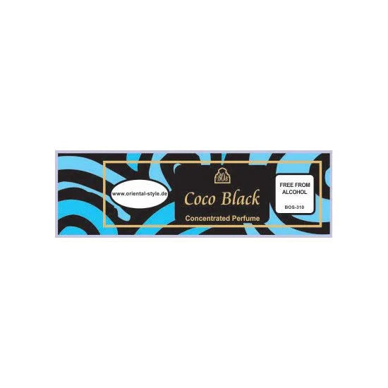 Coco Black Sultan Essancy fragrance oil with narcissus, jasmine and geranium