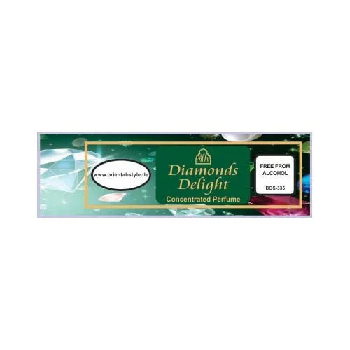 Diamonds Delight perfume oil with Turkish rose and incense