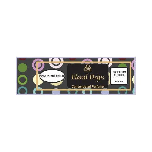 Konzentriertes Parfümöl Floral Drips - Parfüm ohne Alkohol Sultan Essancy | Oriental-Style