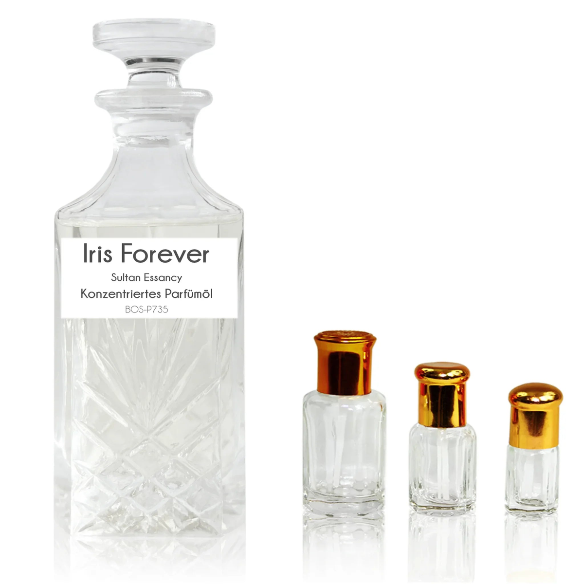 Konzentriertes Parfümöl Iris Forever Parfüm ohne Alkohol Sultan Essancy | Oriental-Style