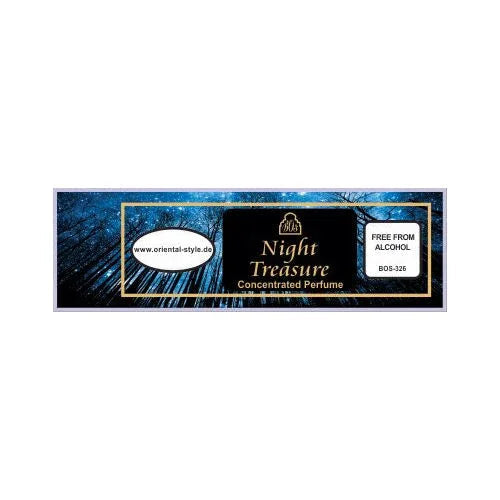 Konzentriertes Parfümöl Night Treasure - Parfüm ohne Alkohol Sultan Essancy | Oriental-Style