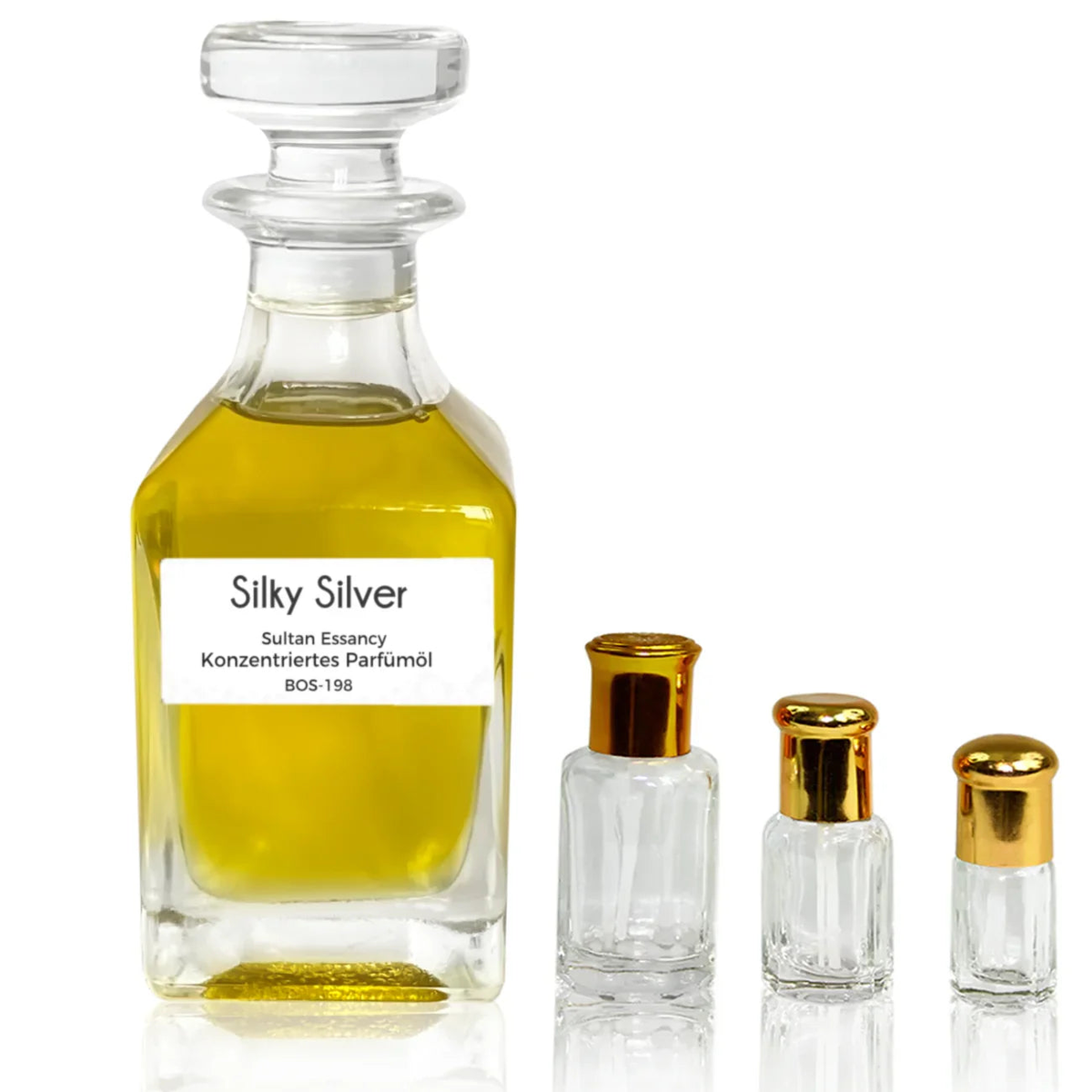 Konzentriertes Parfümöl Silky Silver - Parfüm ohne Alkohol Oriental-Style | Oriental-Style