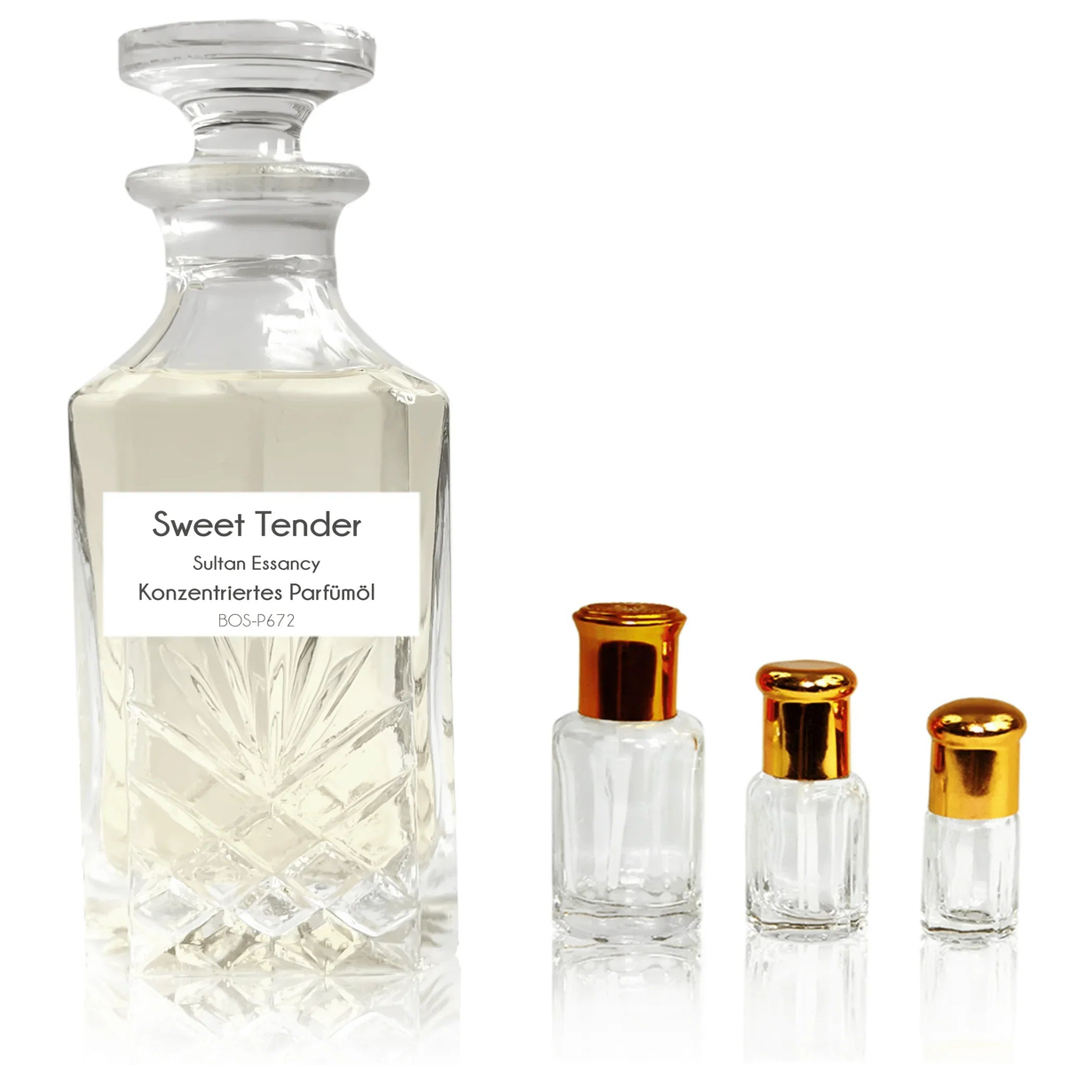 Konzentriertes Parfümöl Sweet Tender Parfüm ohne Alkohol Sultan Essancy | Oriental-Style