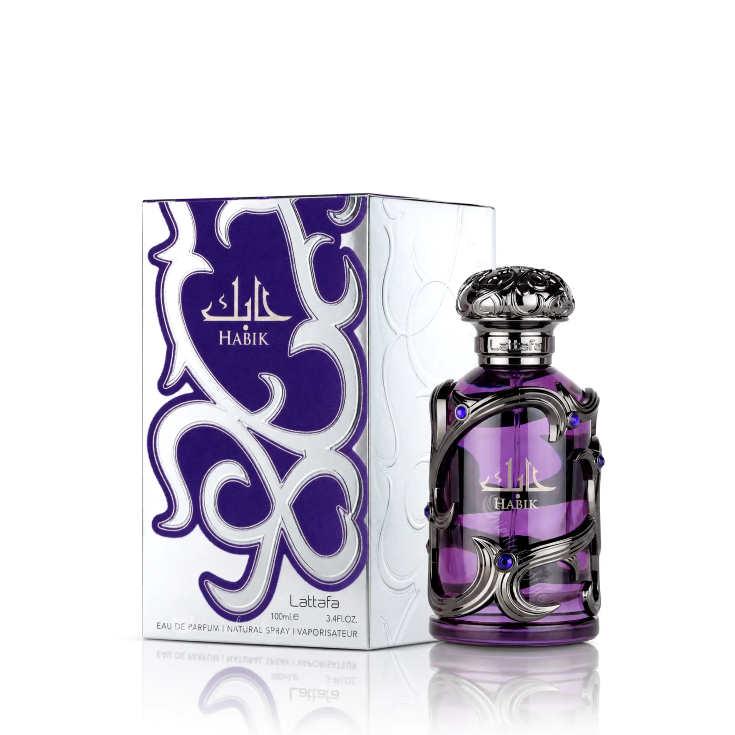 Lattafa Habik For Men Eau de Parfum mit Box und Flakon, würzig-holziges Herrenparfüm von Lattafa bei Oriental-Style