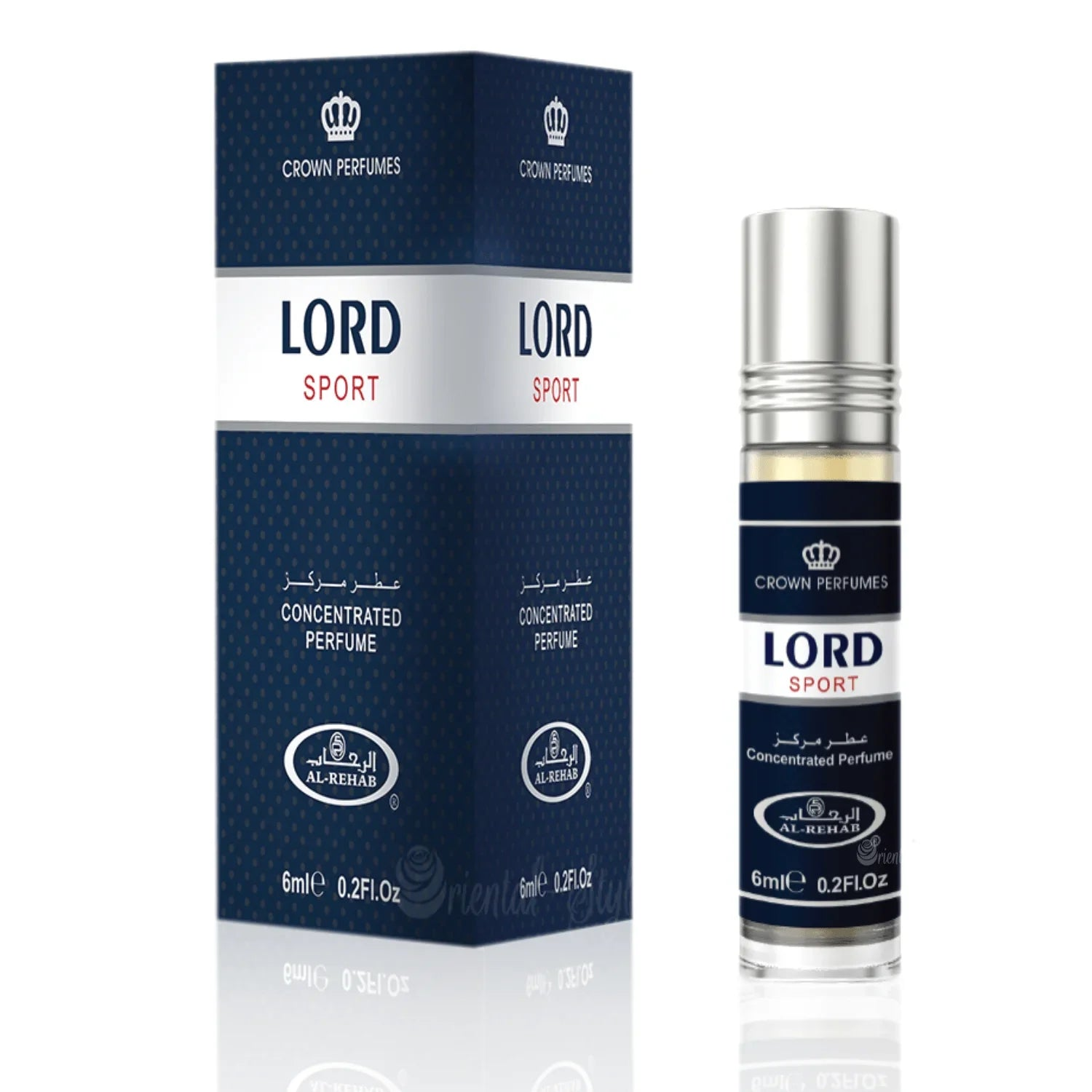 Lord Sport Parfümöl von Al Rehab mit Ingwer und Lavendel
