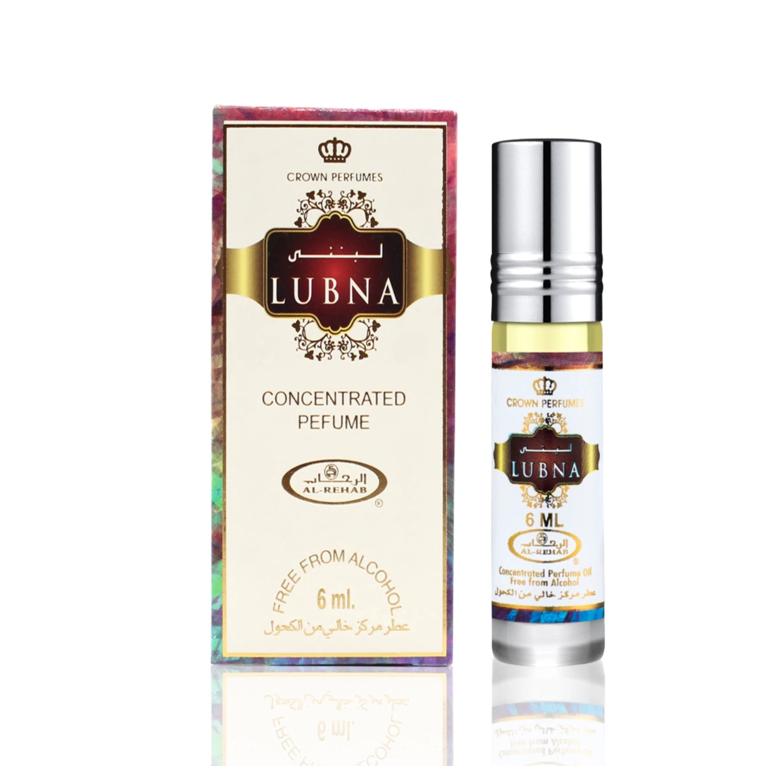 Concentrated Perfume Oil Lubna by Al-Rehab 6ml