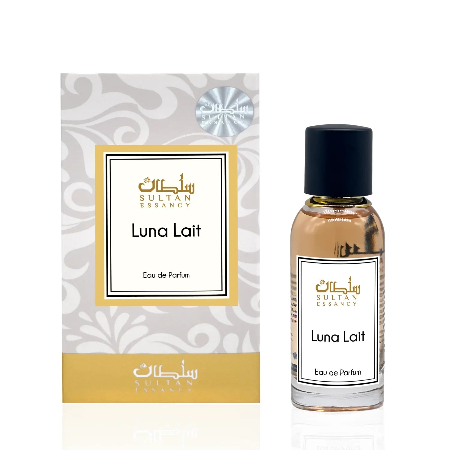 Luna Lait Eau de Parfum mit Flakon und Verpackung