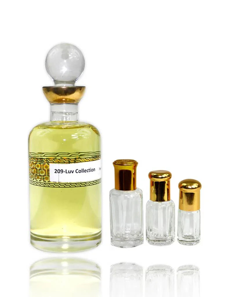 Luv Collection Parfümöl-Flakon mit drei kleinen Abfüllflakons