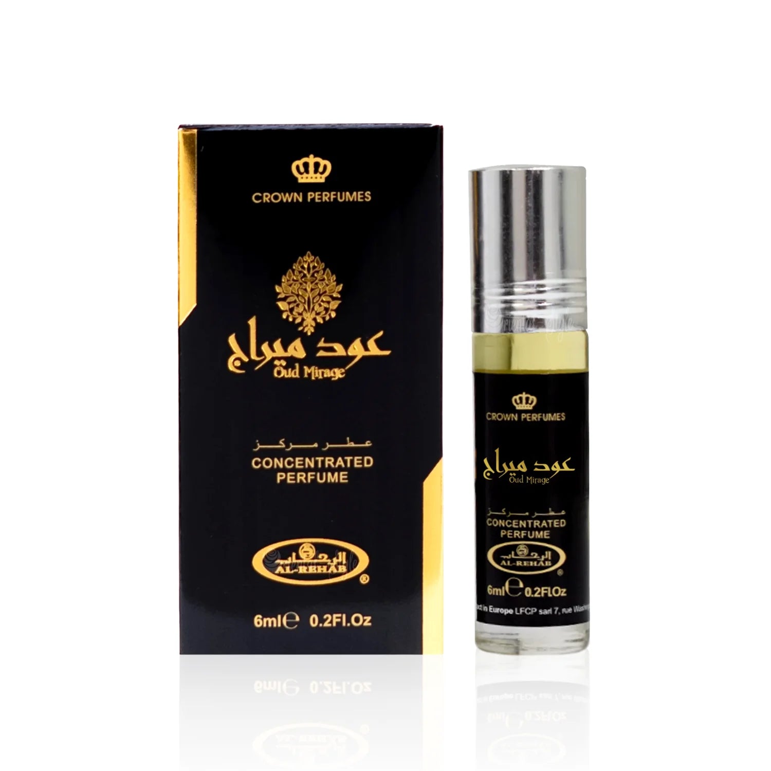 Oud Mirage Parfümöl von Al Rehab mit Oud und Amber