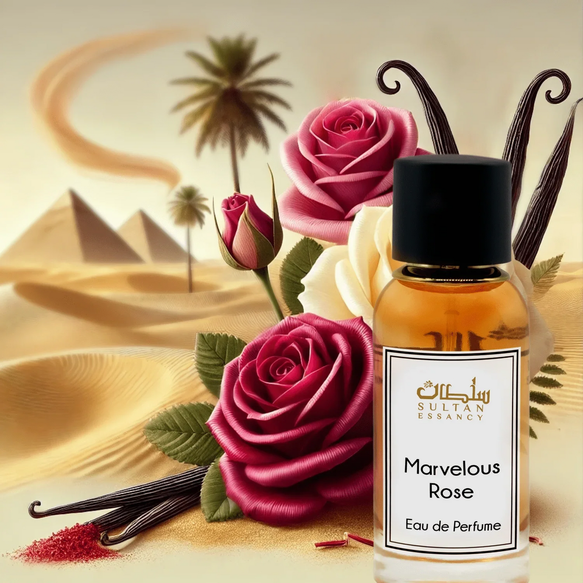 Parfüm Marvelous Rose Eau de Parfum Spray Sultan Essancy | Oriental-Style