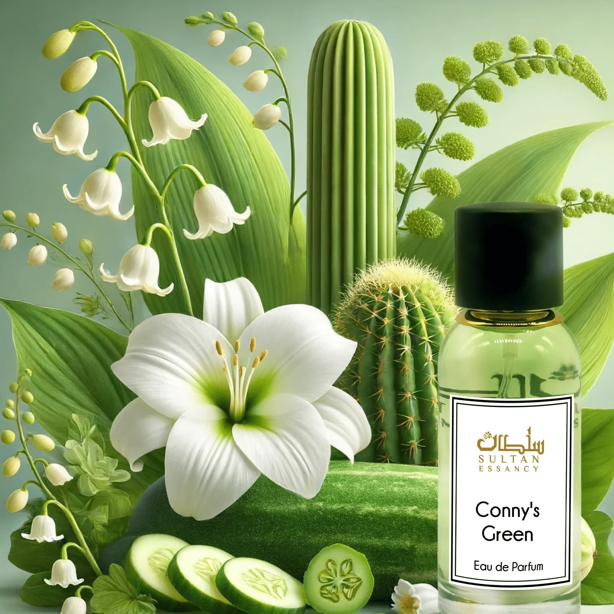 Parfüm Musk Tahara Conny's Green Eau de Parfum Spray Sultan Essancy | Oriental-Style