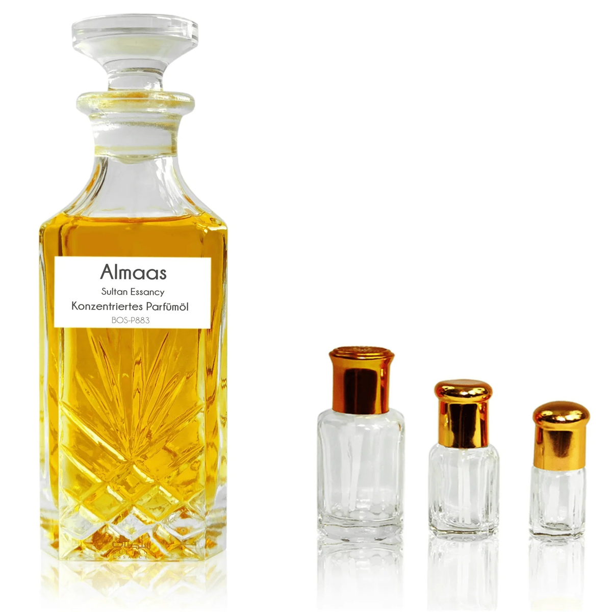 Almaas perfume oil with black pepper, neroli and bergamot