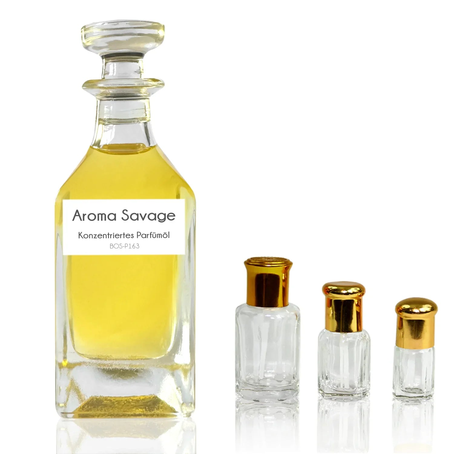 Aroma Savage perfume oil with cinnamon, cardamom and grapefruit