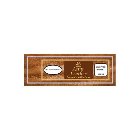 Parfümöl Attar Leather Sultan Essancy | Oriental-Style