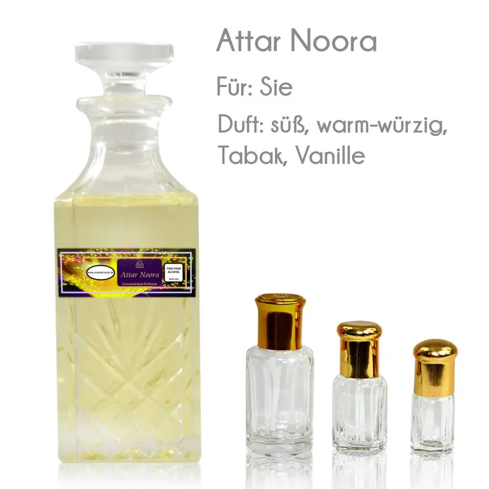 Parfümöl Attar Noora - Parfüm ohne Alkohol Sultan Essancy | Oriental-Style