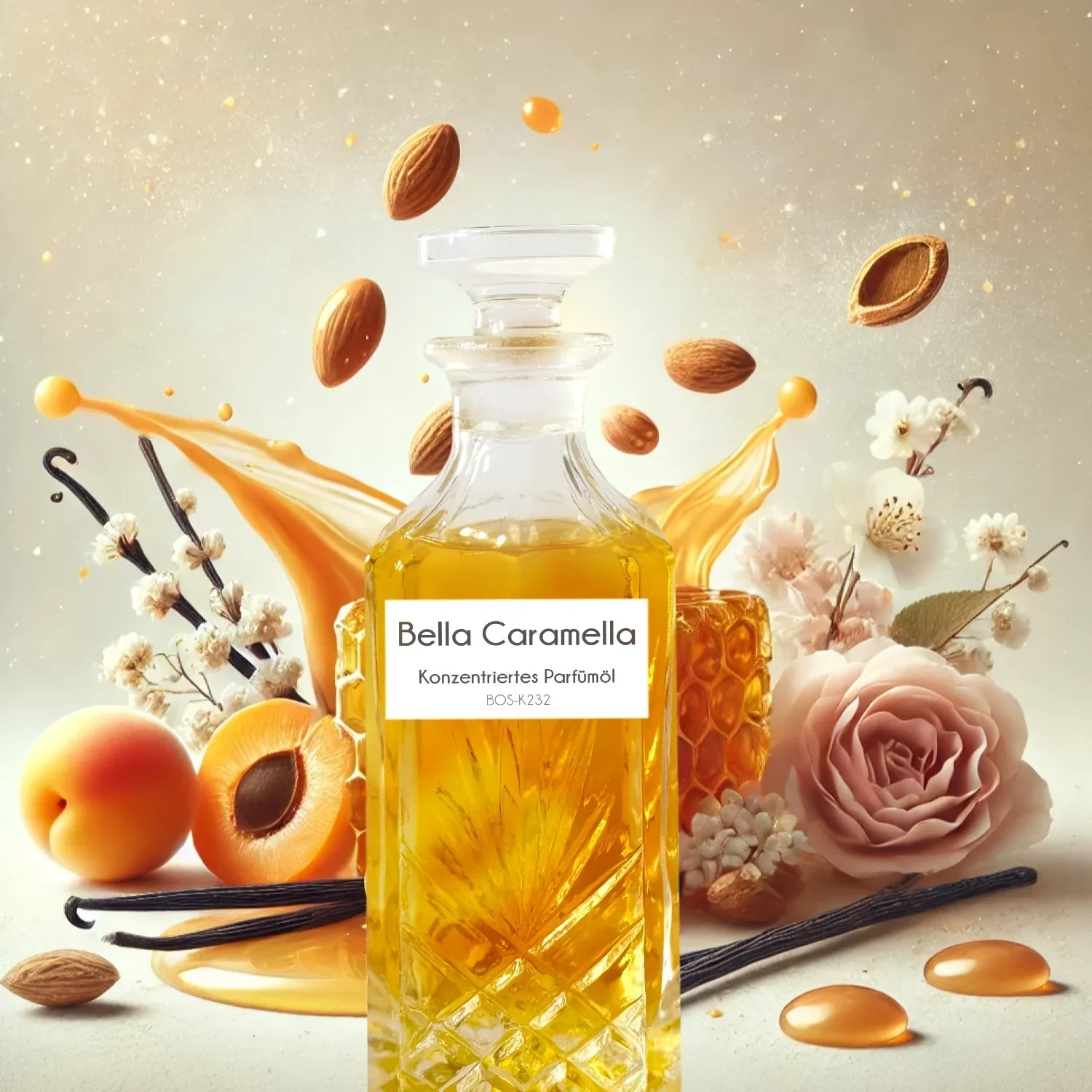 Bella Caramella Sultan Essancy fragrance oil with honey, vanilla and labdanum