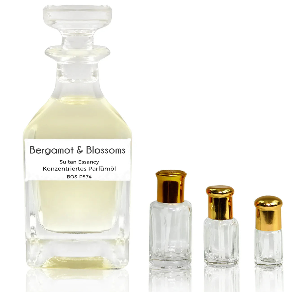 Bergamot & Blossoms perfume oil with bergamot, mimosa and heliotrope