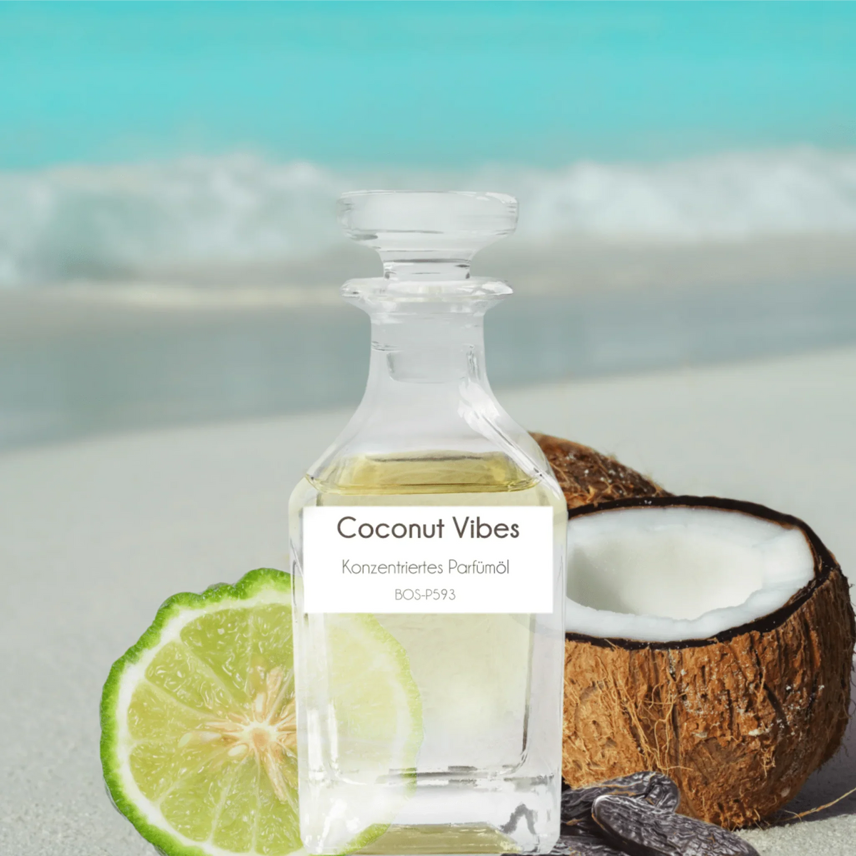 Coconut Vibes Sultan Essancy fragrance oil with coconut and tonka bean