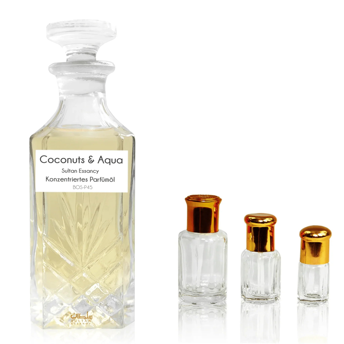 Coconuts & Aqua perfume oil with coconut water and bergamot