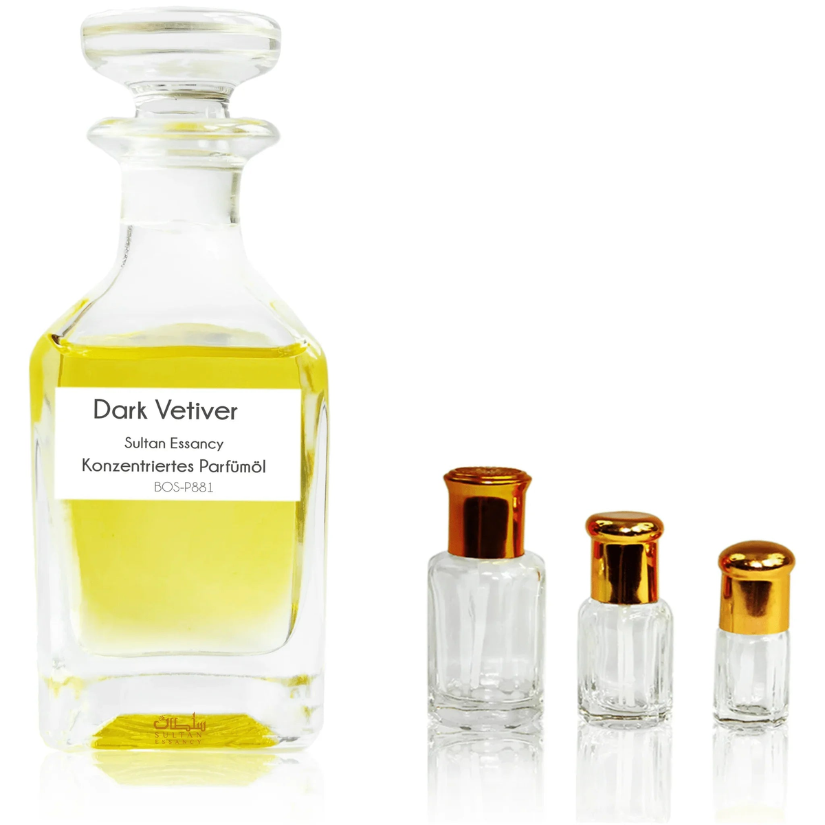 Parfümöl Dark Vetiver - Parfüm ohne Alkohol Sultan Essancy | Oriental-Style