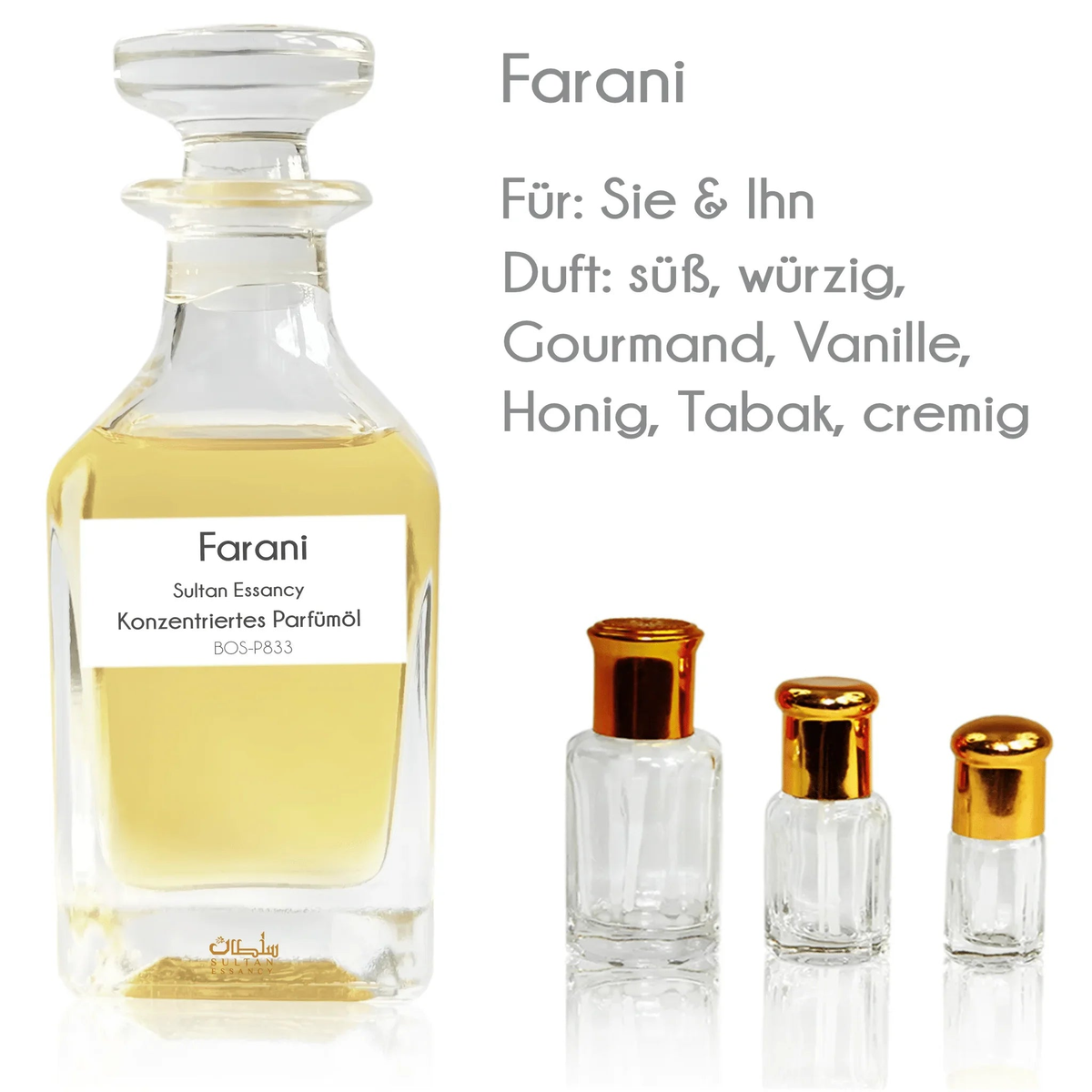 Parfümöl Farani Sultan Essancy | Oriental-Style
